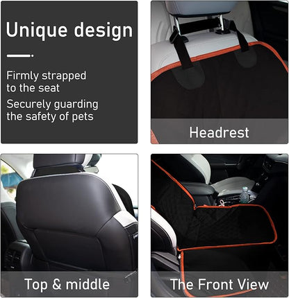Front Seat Cover for Dogs with Leash FCWLAGU6