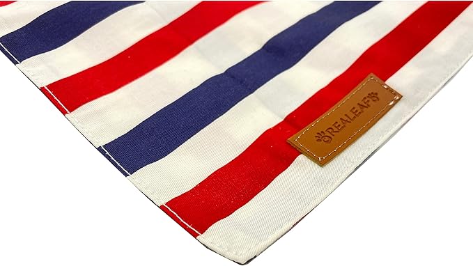 Realeaf 4th of July Dog Bandanas 2 Pack