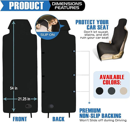 Ryzen Waterproof Neoprene Universal Fit Car Seat Cover