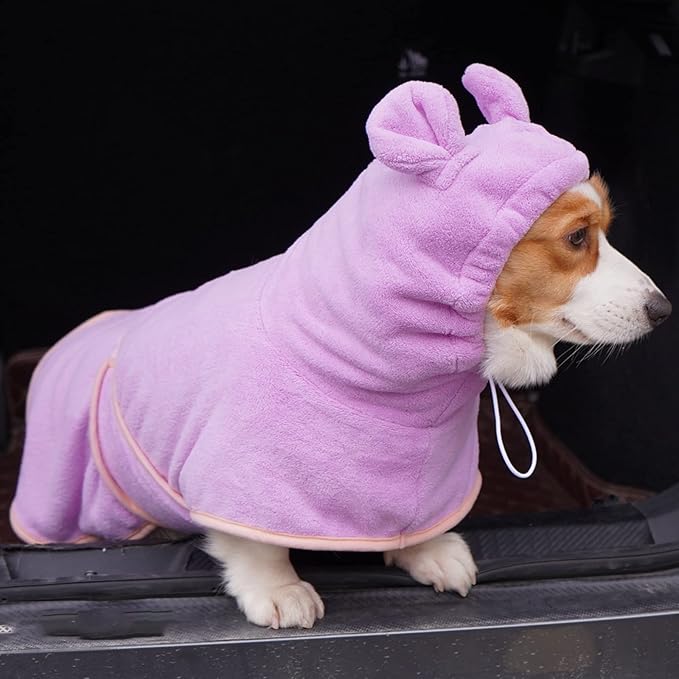 Dog Bathrobe Towel