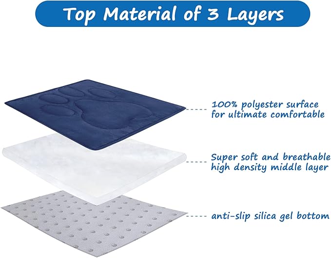 Dog Crate Pad(19"x 30")