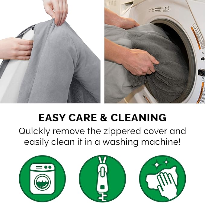 Furhaven Orthopedic Dog Bed for Large Dogs w/ Removable Bolsters & Washable Cover 125 lbs