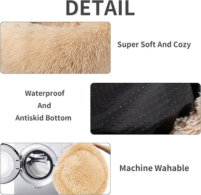 Nisrada Cat Beds for Indoor Cats 24 Inch