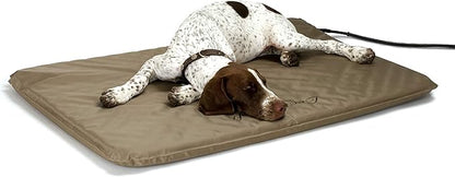 K&H Pet Products Lectro-Soft Outdoor Heated Dog and Cat Bed 25 X 36 Inches