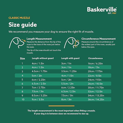 The Company of Animals Baskerville Classic Basket Muzzle