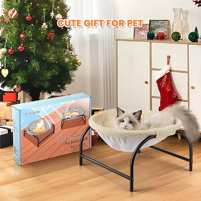 Cat Bed Dog Bed Pet Hammock Bed Cat Sleeping Cat Supplies Pet Supplies Whole Wash Stable 16.9 in 16.9 in 9.5 in