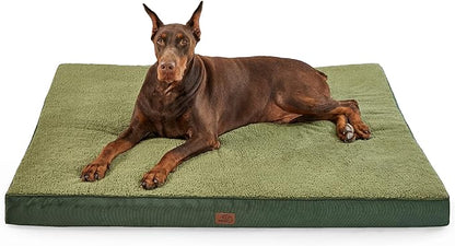 Bedsure Jumbo Dog Bed for Large Dogs 150lbs, Dark