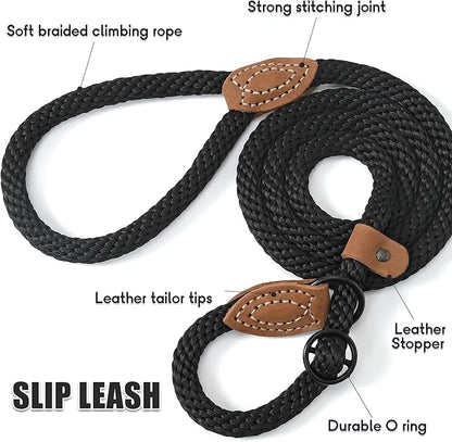 Mile High Life Slip Leads for Dogs 6 Feet