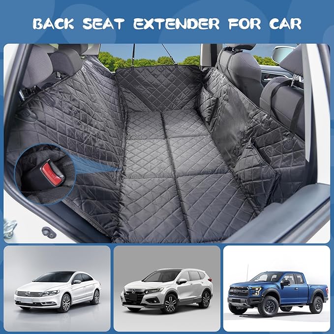 Back Seat Extender for Dogs 400lbs, Large