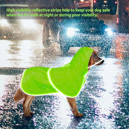Reflective Dog Raincoat