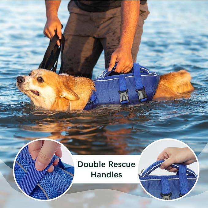 Kuoser Dog Life Jacket High Flotation