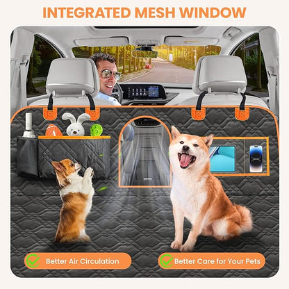 Back Seat Extender for Dogs Hard Bottom