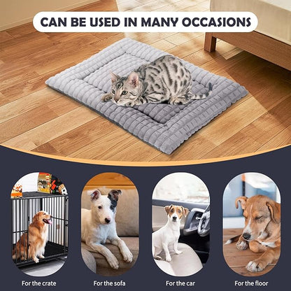 IEUUMLER Dog Bed FC014 (Gray, S(24"*18"))
