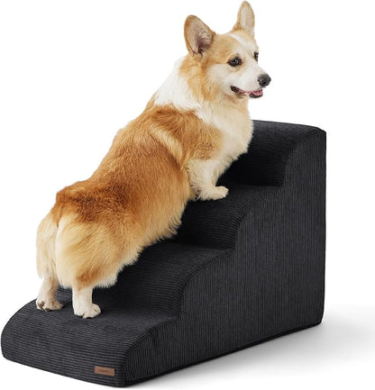 Lesure Dog Stairs for Small Dogs 4 Steps