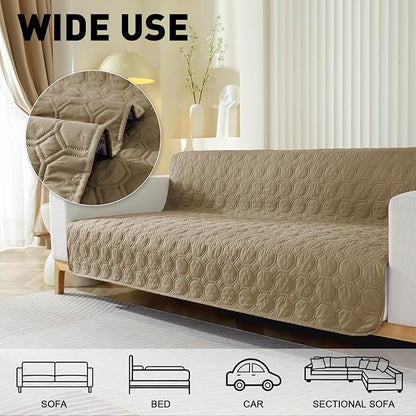 SYSLOON Waterproof Dog Bed Cover Sofa,Car,40"x50",Khaki