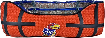 NCAA Kansas Jayhawks Stadium Dog Bed