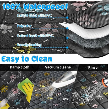 URPOWER Dog Car Seat Cover 6-in-1 Seat