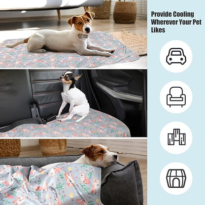 Leekalos Washable Dog Cooling Mat