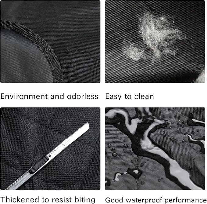 Dog Car Seat Cover for Back Seat