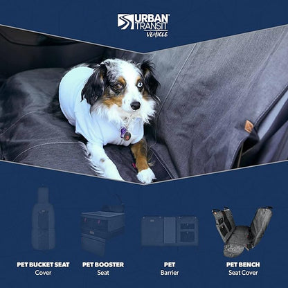 Pet Seat Cover for Your Back Seat and Durable Dog Car Hammock 53" X 41.5" to