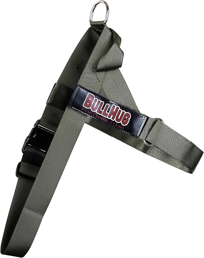 BULLHUG Harness – Made for Larger Chested Dogs Like English Bulldogs