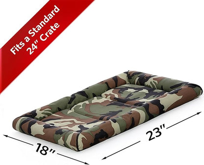MidWest Homes for Pets Maxx Dog Bed for Metal Dog Crates 24-Inch, Camouflage