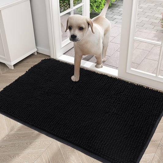 OLANLY Dog Door Mat for Muddy Paws 36x24