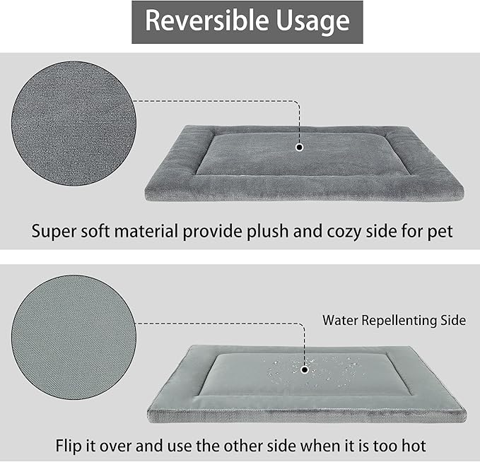 KHONSU PET Dog Bed Mat (XXL(48”x30”))