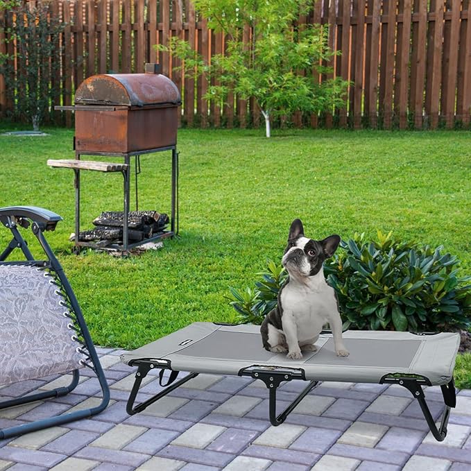 Elevated Dog Bed Portable Raised Dog Cooling Cot