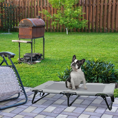 Elevated Dog Bed Portable Raised Dog Cooling Cot