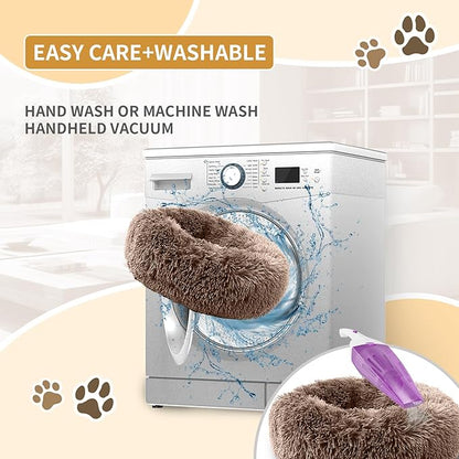 Dog Bed Comfiest Indoor Calming Waterproof Bedding Washable