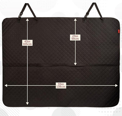 Lusso Gear Dog Car Seat Cover for Back Seat