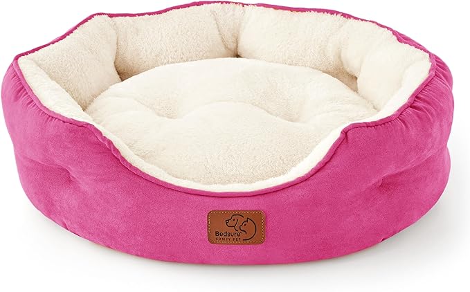 Bedsure Dog Beds for Small Dogs 20 Inches,