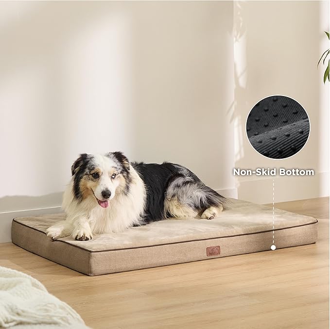 Bedsure Memory Foam Extra Large Plus Dog Bed