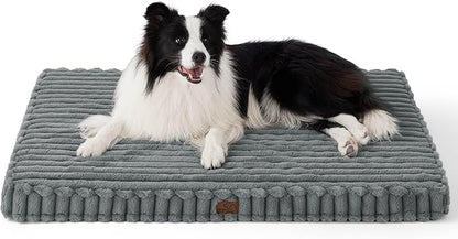 Bedsure Orthopedic Dog Bed for Large Dogs (36x27, Warm