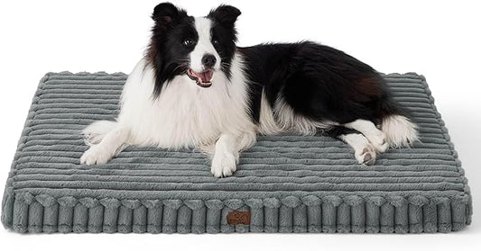 Bedsure Orthopedic Dog Bed for Large Dogs (36x27, Warm