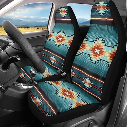 Aztec Southest Stripe Car Seat Covers for Women Men