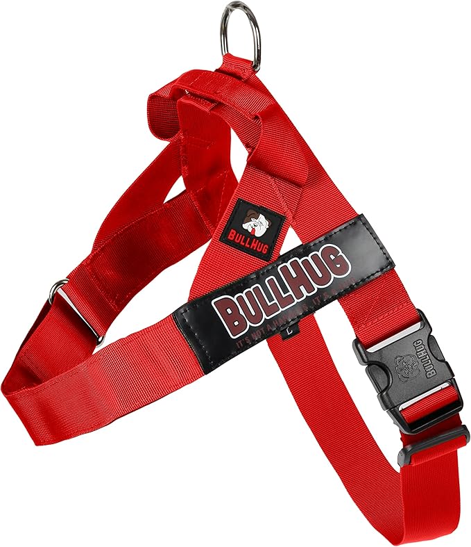 BULLHUG Harness – Made for Larger Chested Dogs Like English Bulldogs