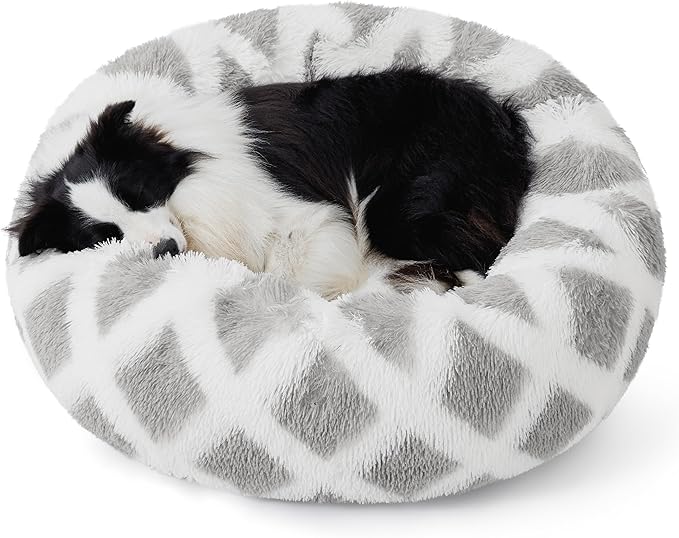 Bedsure Calming Dog Bed for Large Dogs 36 inches 100 lbs
