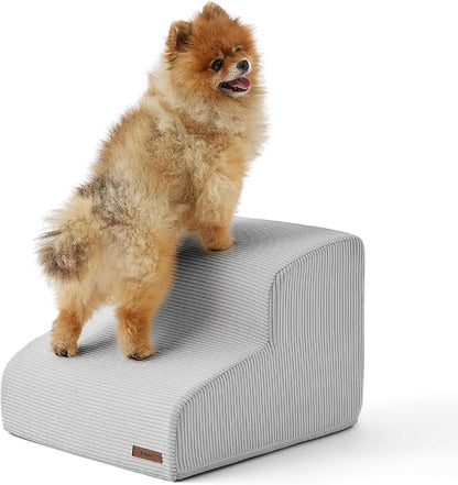Lesure Dog Stairs for Small Dogs 2 Steps