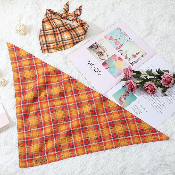 Fall Dog Bandanas 2 Pack