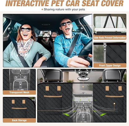 Lekereise Truck Dog Seat Cover Back Seat