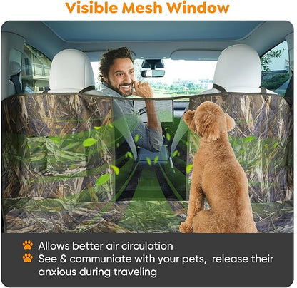 XXL Dog Car Back Seat Cover (63" W X 94" L)
