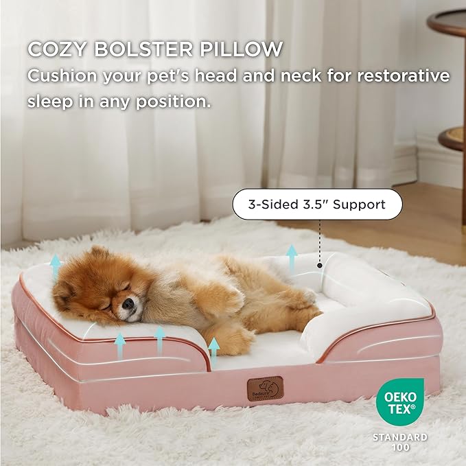 Bedsure Small Orthopedic Dog Bed