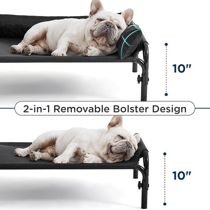 Bedsure XL Elevated Raised Outdoor Dog Bed 42 inches