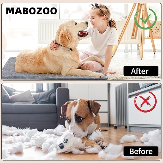 MABOZOO Indestructible Dog Beds (28x47 in)