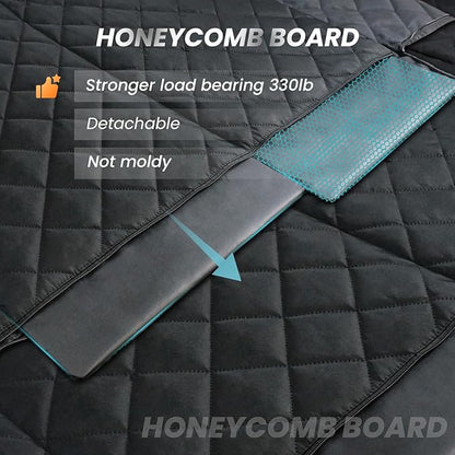 Back Seat Extender for Dogs-Large Space 3 Pcs