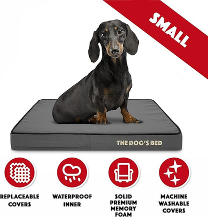 The Dog’s Bed Orthopedic Memory Foam Dog Bed 28x19, Pain