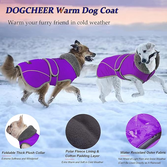 Dogcheer Dog Coat 2XL)