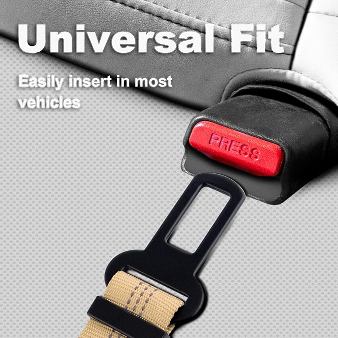 Plutus Pet Dog Seat Belt for Car
